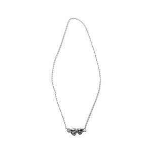 MAPLE LAUGH NOW CRY LATER SILVER CHAIN NECKLACE 925